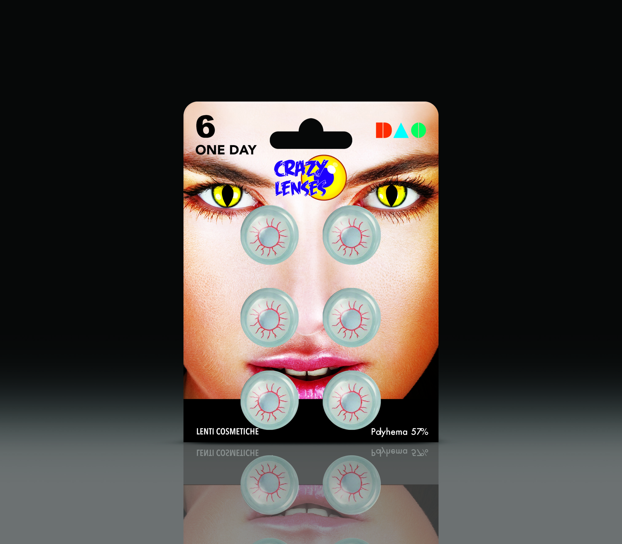 CRAZY_LENSES RED VIPER